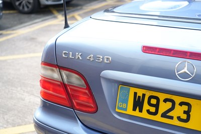 Lot 2000 Mercedes CLK 430 Elegance