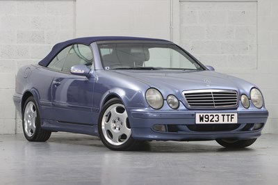 Lot 2000 Mercedes CLK 430 Elegance
