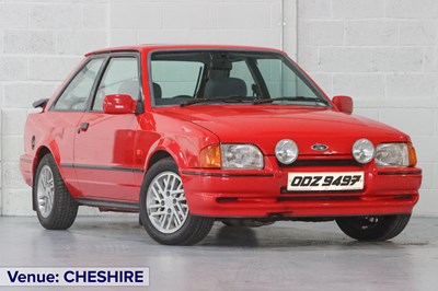 Lot 1991 Ford Escort XR3i