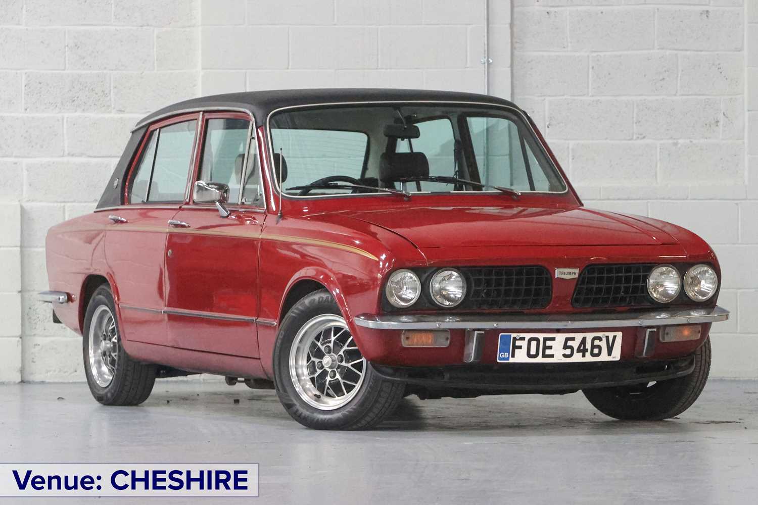 Lot 285 - 1980 Triumph Dolomite Sprint