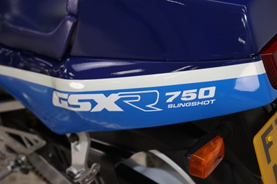 Lot 80 - 1988 Suzuki GSXR750J Slingshot