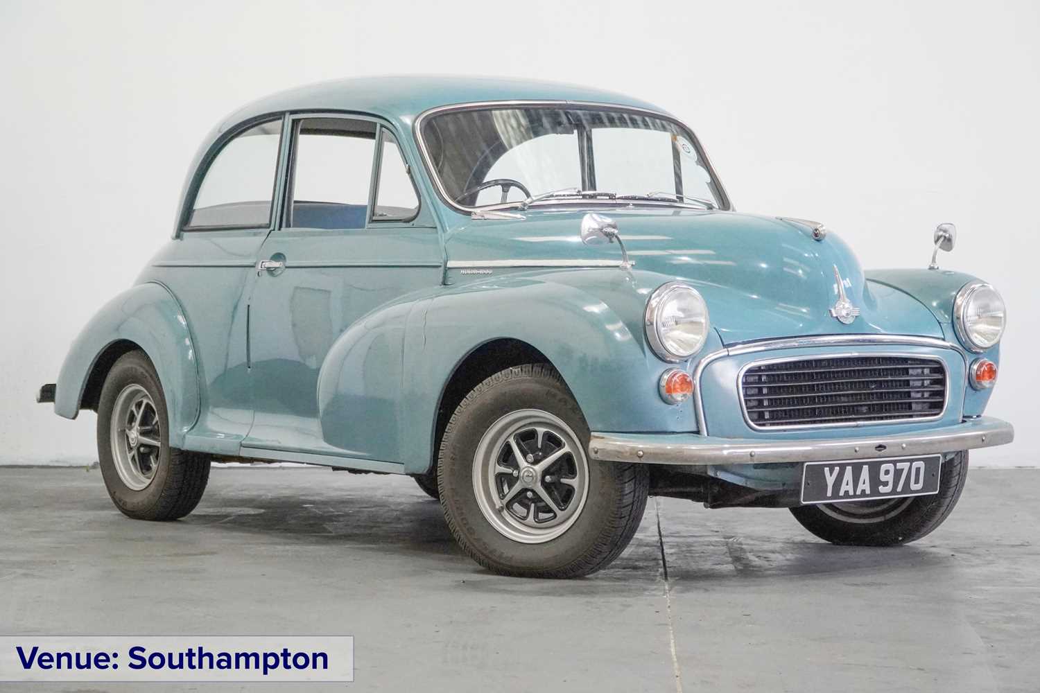 Lot 111 - 1960 Morris 1000