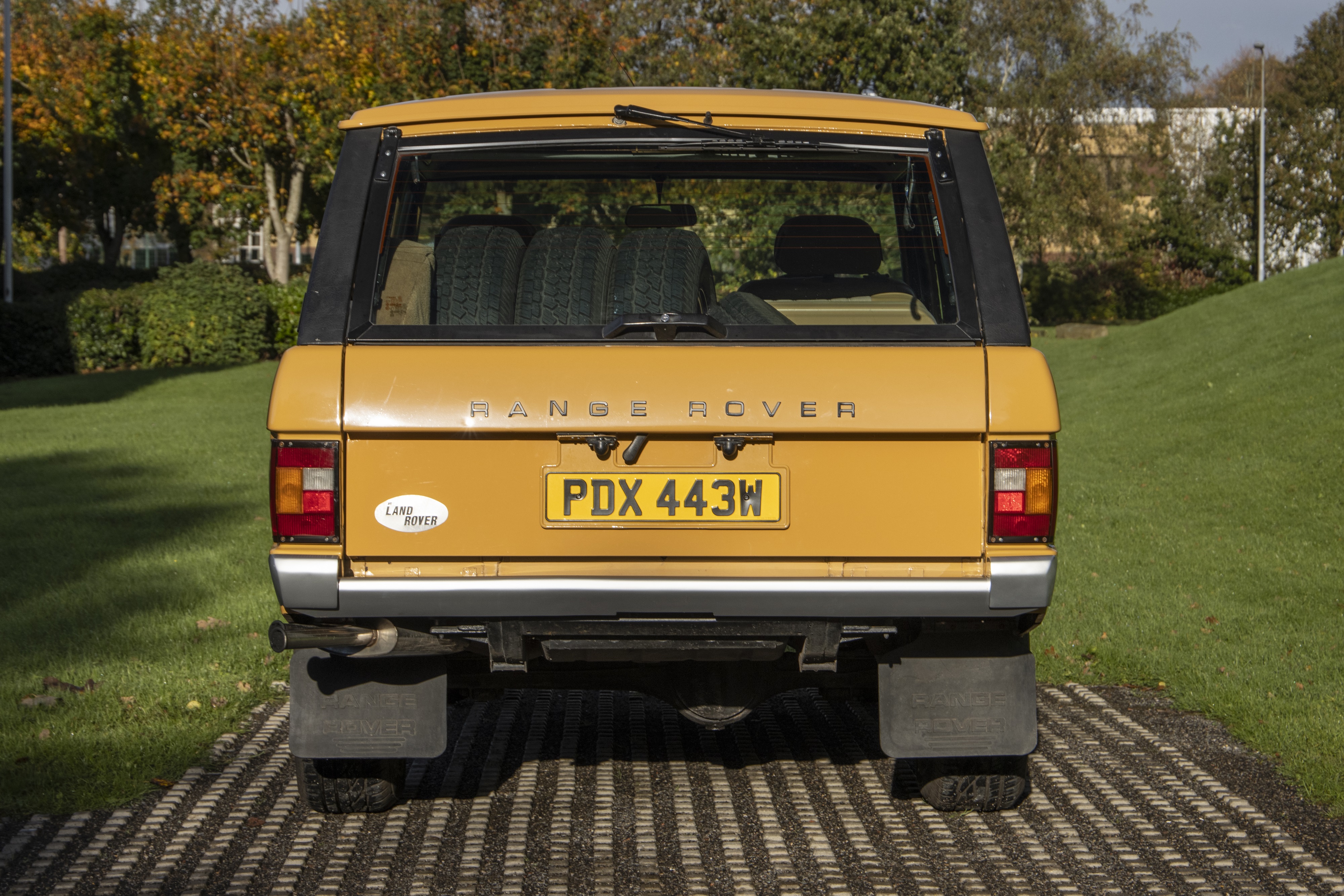 Range Rover Rear 1980 Lot 43 - 1980 Range Rover Two Door