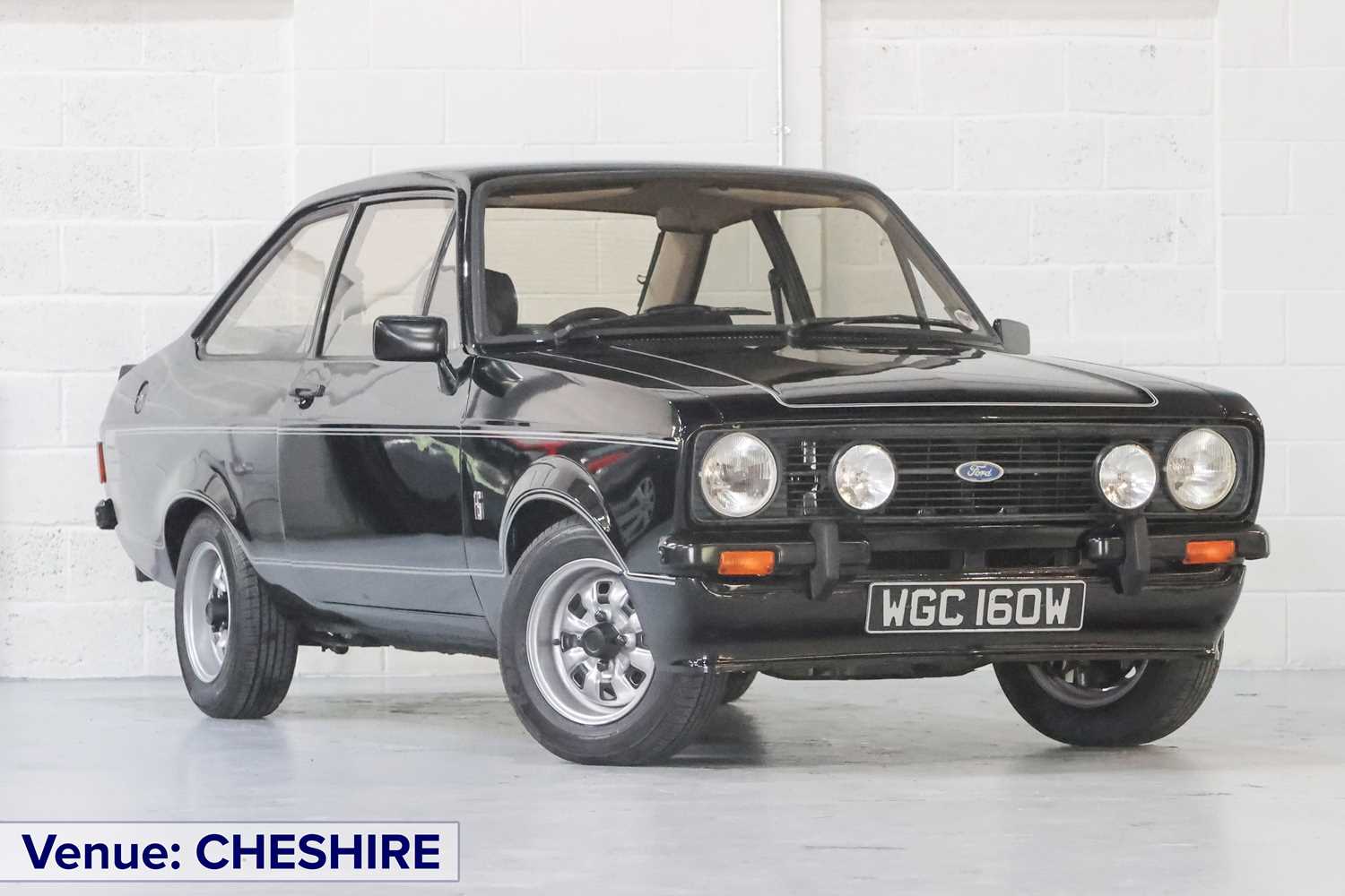 Lot 226 - 1980 Ford Escort 1600 Sport