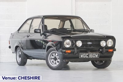 Lot 1980 Ford Escort 1600 Sport