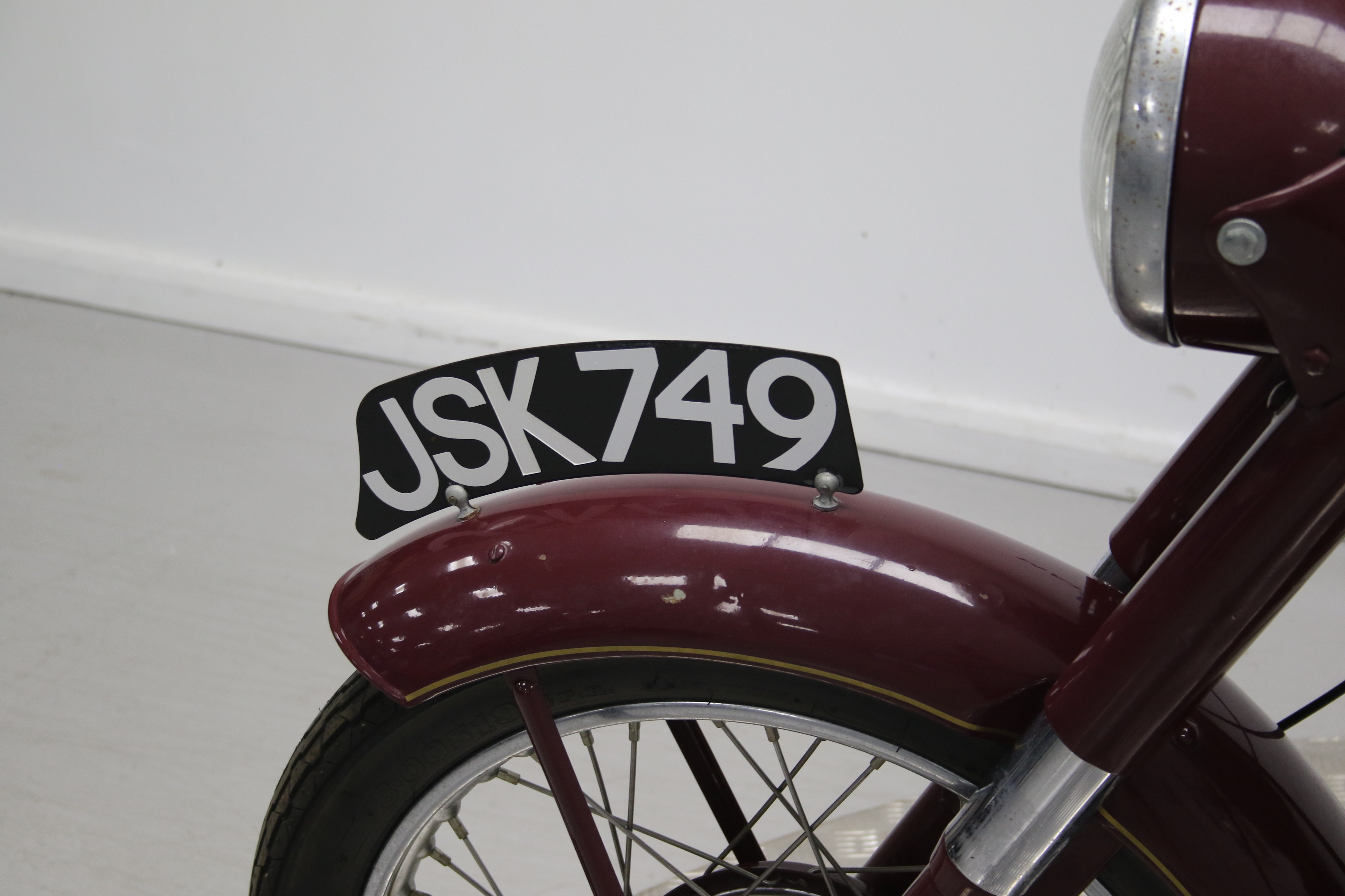 Bsa C12 Rim Lot 67 - 1956 BSA C12