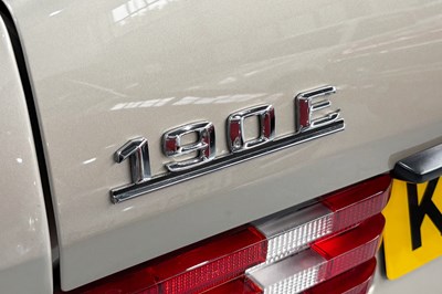 Lot 245 - 1992 Mercedes-Benz 190 E 2.0