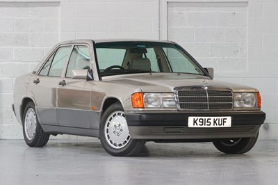 Lot 1992 Mercedes-Benz 190 E 2.0