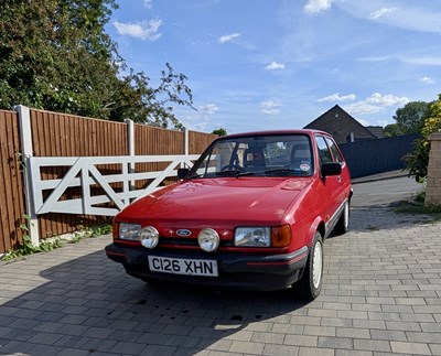 Lot 1986 Ford Fiesta 1.4S