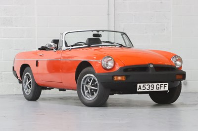 Lot 1984 MG B Roadster