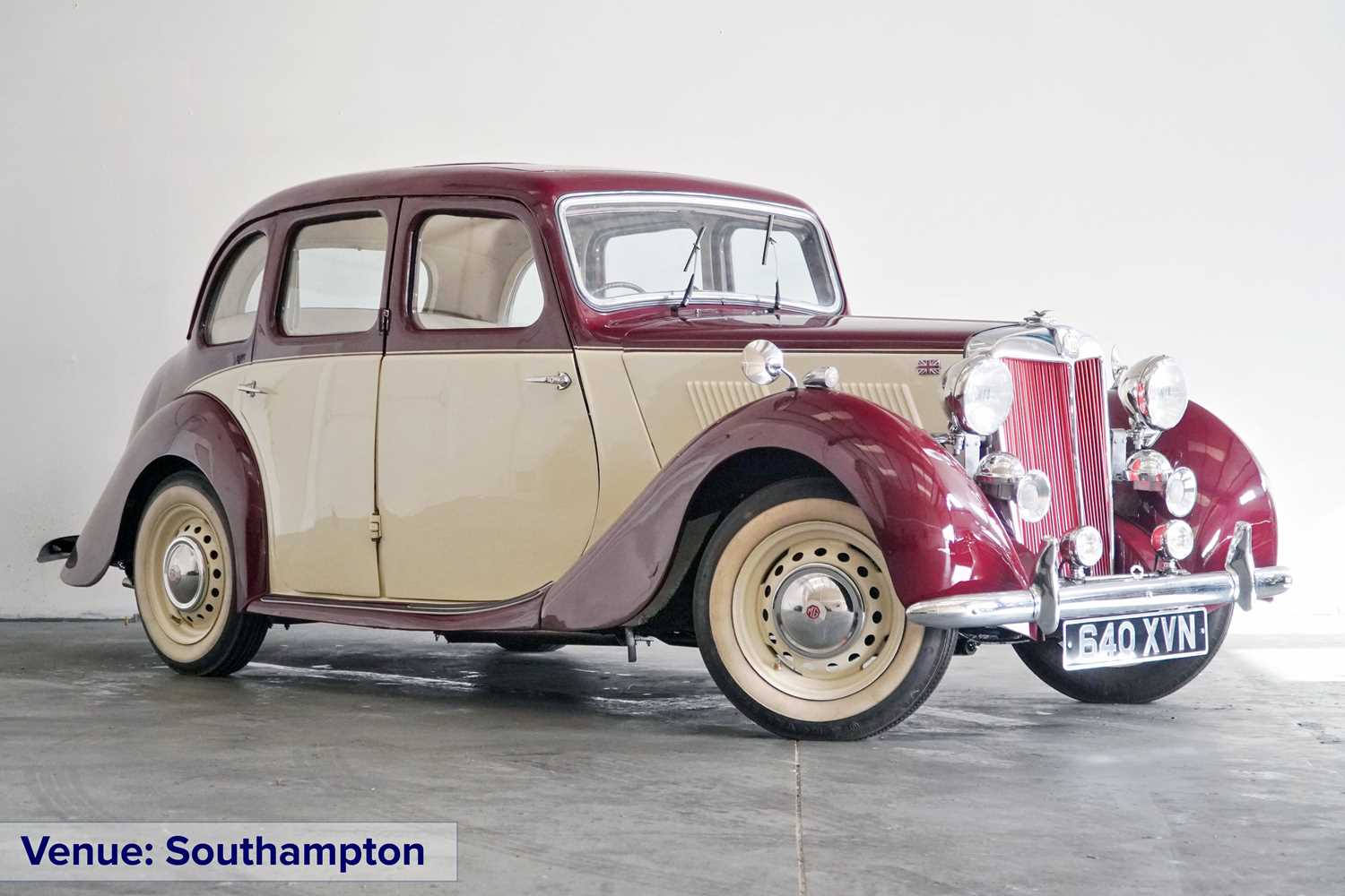 Lot 109 - 1953 MG Series YB