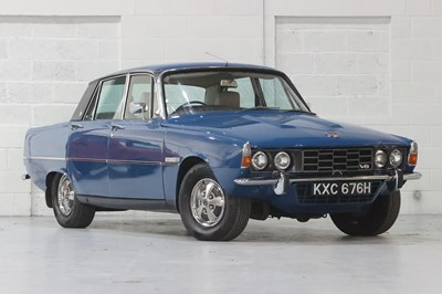 Lot 1970 Rover P6 3500 S 'Prototype'
