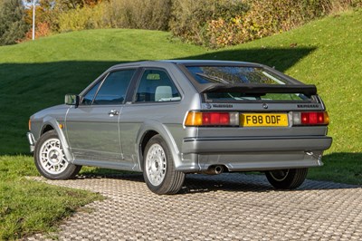 Lot 52 - 1988 Volkswagen Scirocco Scala