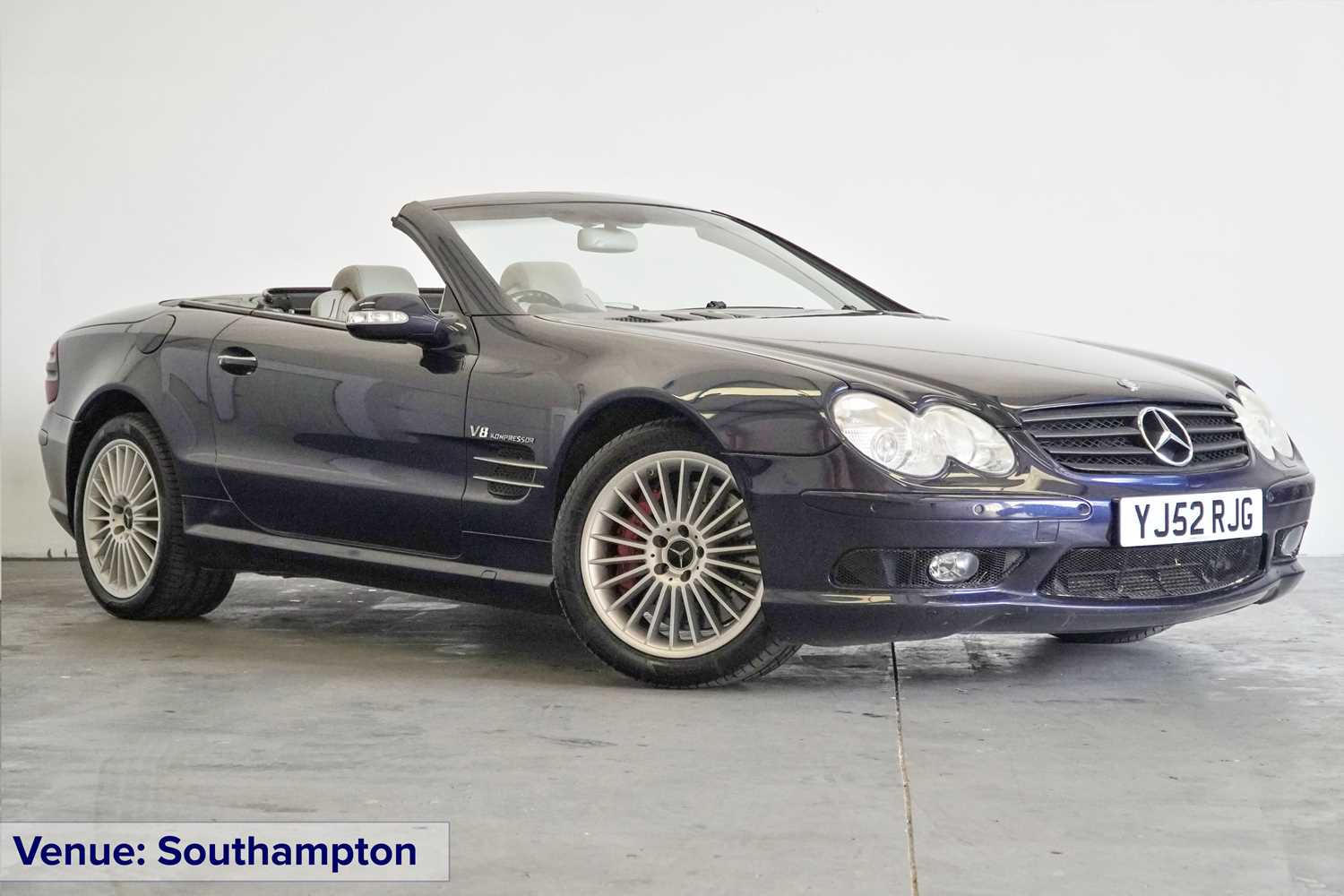 Lot 130 - 2002 Mercedes SL55 AMG Kompressor