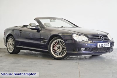 Lot 130 - 2002 Mercedes SL55 AMG Kompressor