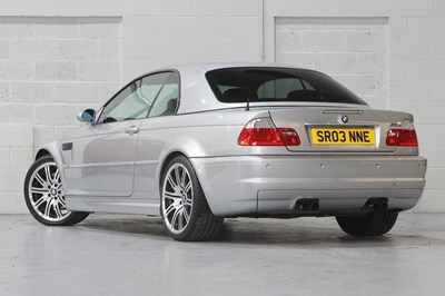 Lot 222 - 2003 BMW M3 (E46) 3.2 Convertible