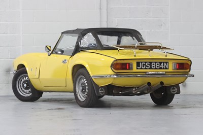 Lot 296 - 1975 Triumph Spitfire 1500