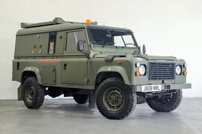 Lot 131 - 1992 Land Rover Defender 110 RAF Helicopter Support Vehicle