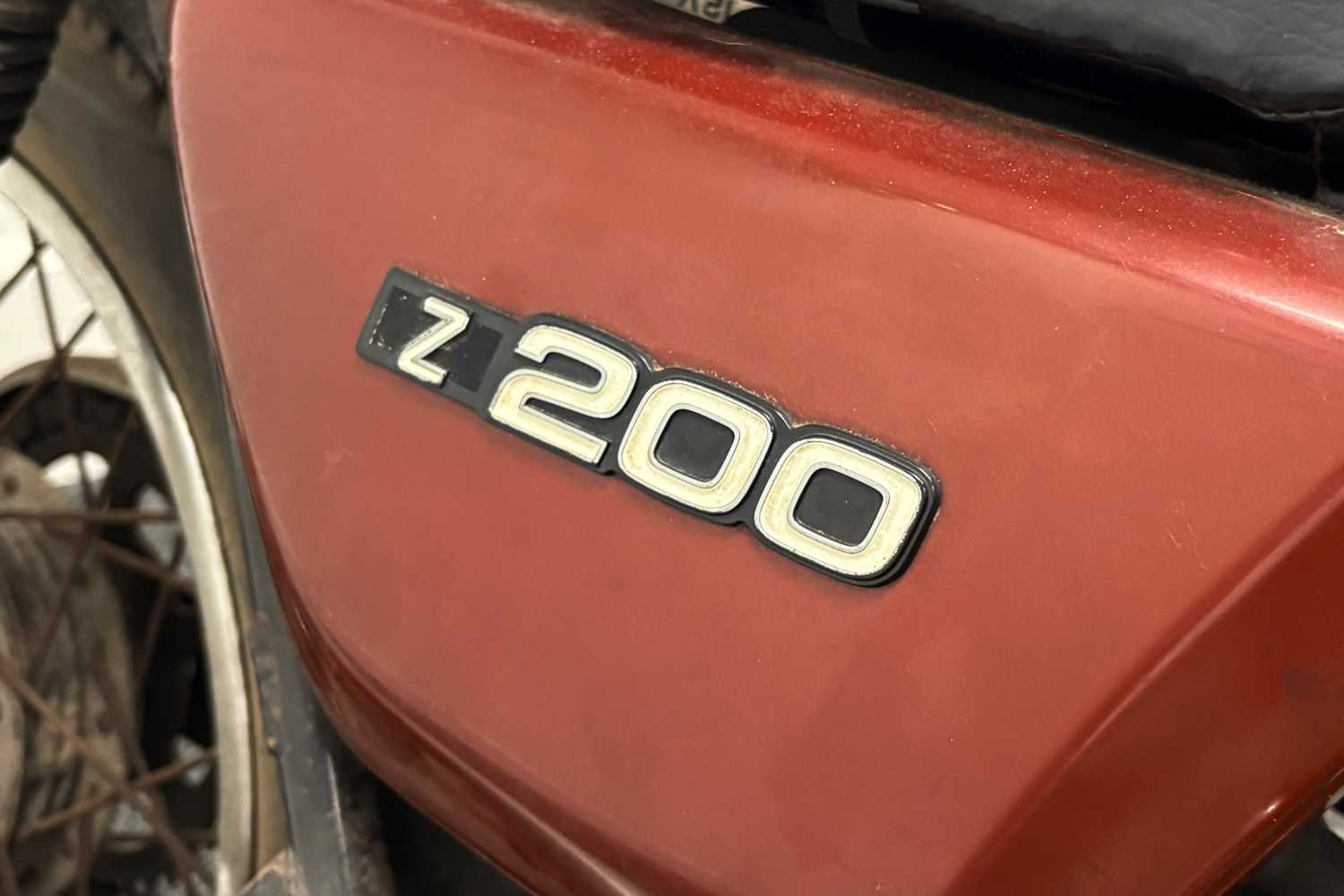 Lot 1977 Kawasaki Z200