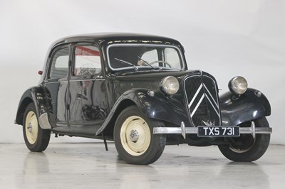 Lot 1952 Citroen Traction Avant