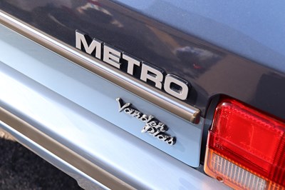 Lot 255 - 1988 Austin Metro Vanden Plas