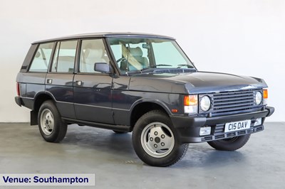 Lot 1988 Range Rover EFI