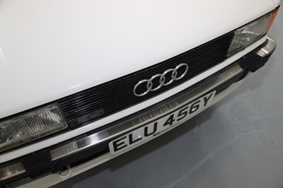 Lot 240 - 1983 Audi 80 CD 5S