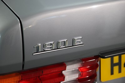 Lot 250 - 1990 Mercedes-Benz 190 E 1.8