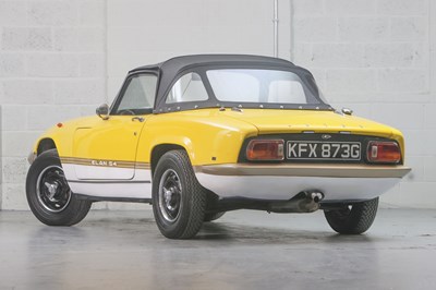Lot 249 - 1968 Lotus Elan S4 Drophead Coupe