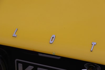 Lot 249 - 1968 Lotus Elan S4 Drophead Coupe
