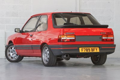 Lot 292 - 1989 Peugeot 309 GTi