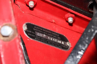Lot 237 - 1974 MG B GT