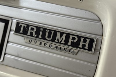 Lot 234 - 1969 Triumph Vitesse MKII Convertible