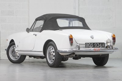 Lot 270 - 1963 Alfa Romeo Giulia 1600 Spider