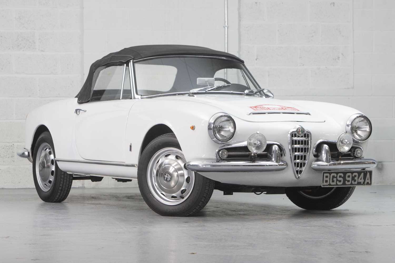 Lot 270 - 1963 Alfa Romeo Giulia 1600 Spider