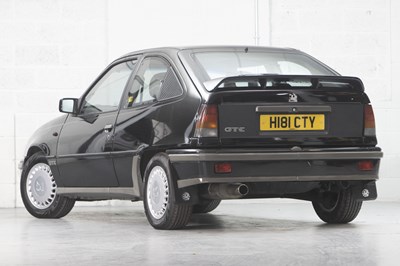 Lot 217 - 1991 Vauxhall Astra GTE 8V