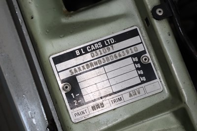 Lot 229 - 1983 Austin Metro Vanden Plas