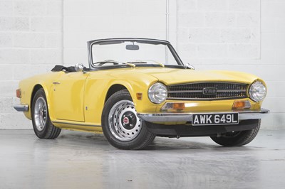Lot 228 - 1972 Triumph TR6 PI