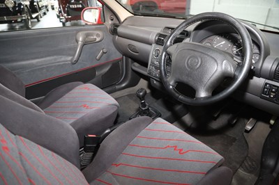Lot 291 - 1995 Vauxhall Corsa 1.6 GSi 16v