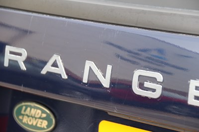 Lot 208 - 2001 Range Rover Vogue 4.6