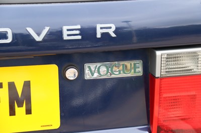 Lot 208 - 2001 Range Rover Vogue 4.6