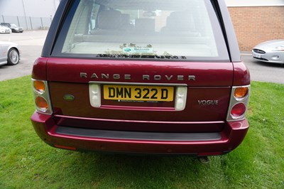 Lot 293 - 2004 Range Rover Vogue 4.4