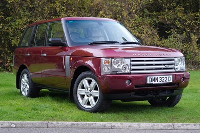 Lot 293 - 2004 Range Rover Vogue 4.4