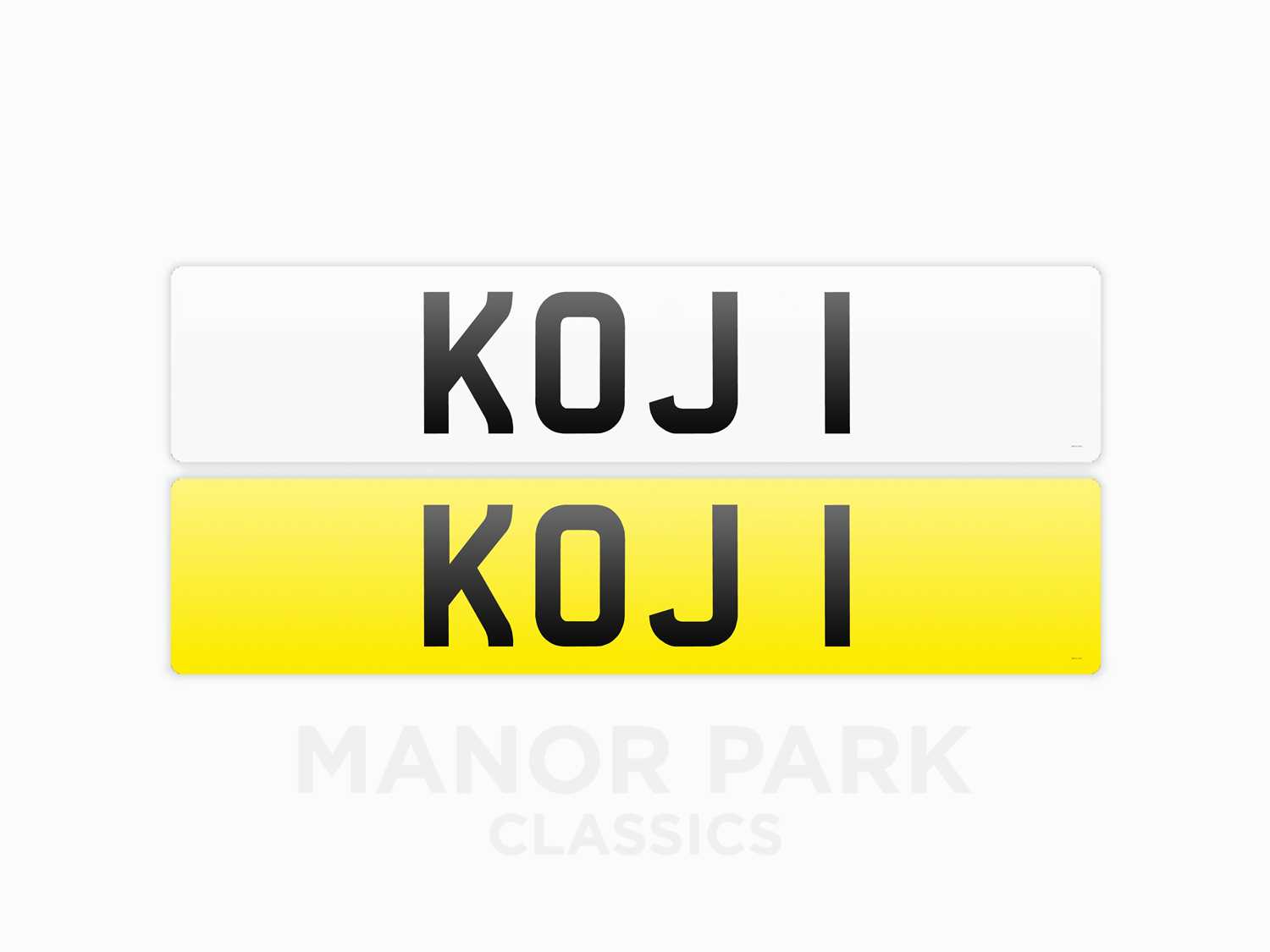 Lot 206 - Registration Number KOJ 1