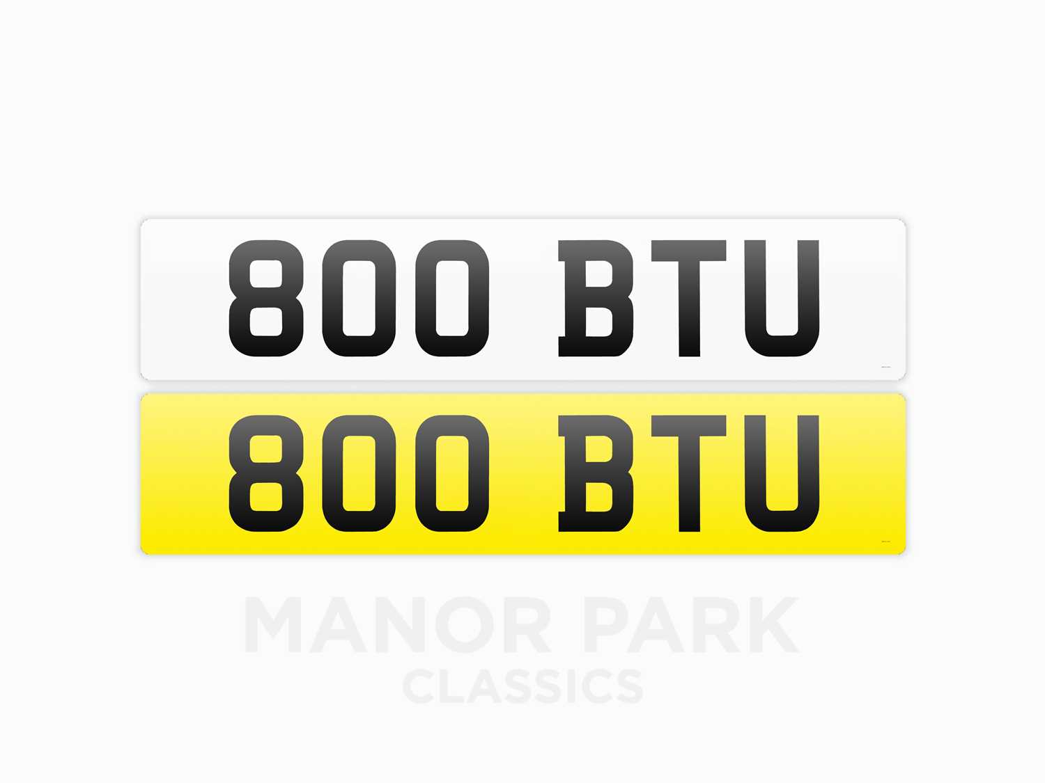 Lot 261 - Registration Number 800 BTU