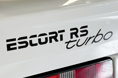 Lot 1988 Ford Escort RS Turbo