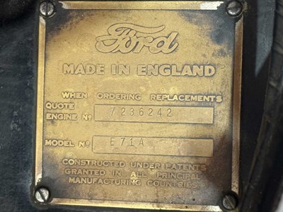 Lot 1950 Ford Pilot V8