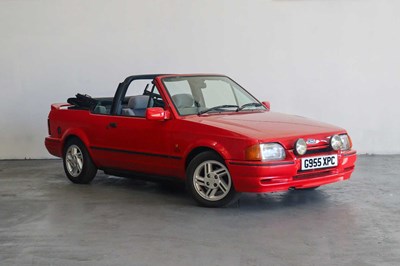 Lot 1990 Ford Escort XR3i