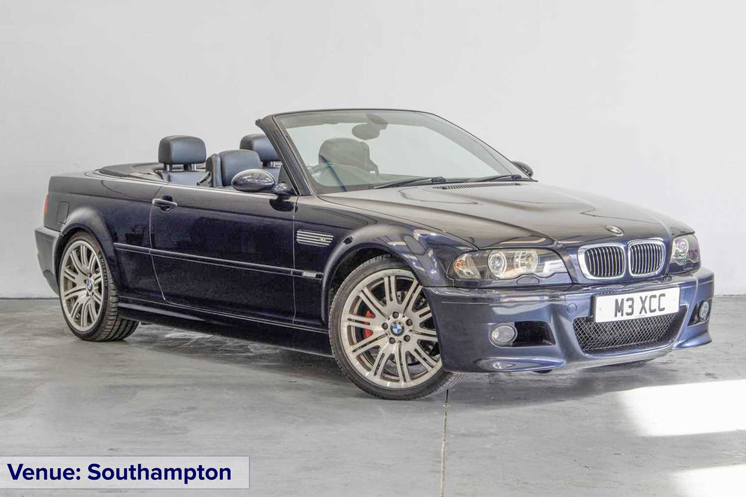 Lot 2002 BMW M3 Convertible