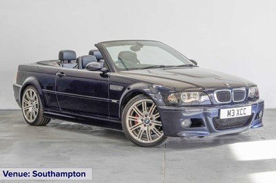 Lot 2002 BMW M3 Convertible